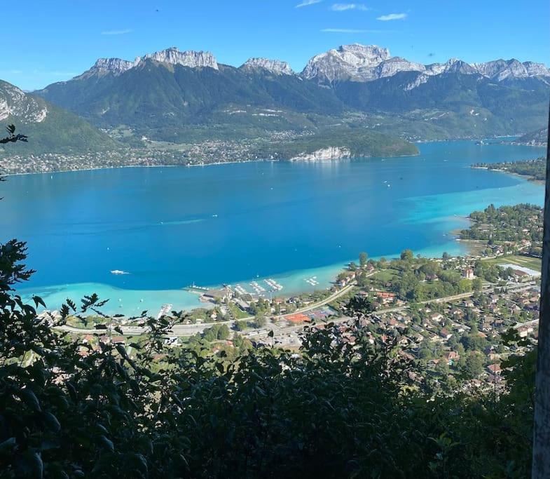 Appartement Au Calme Avec Vue Sur Les Montagnes. Sévrier Extérieur photo